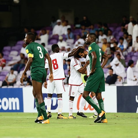 بالصور.. الأخضر يسقط أمام الإمارات.. ومهمة التأهل للمونديال تتعقد