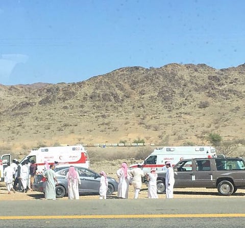حادث مروري يودي بحياة طالب ويصيب 7 آخرين على طريق معشوقة بالباحة