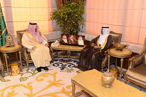 "فيصل بن خالد" يستقبل "الشويمان"