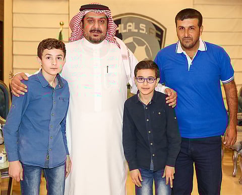 الهلال يستضيف 500 طفل من الأيتام وأبناء الشهداء في النهائي الآسيوي