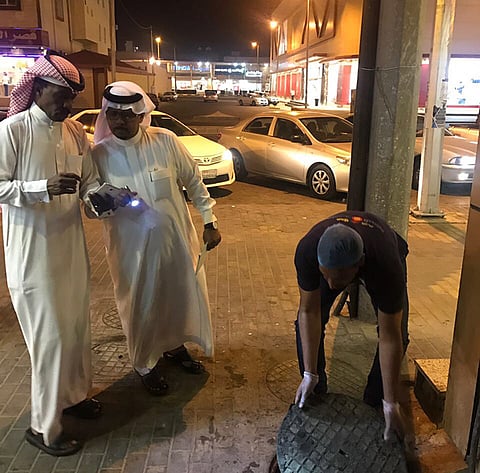 "بلدية بيشة" بعد مباشرة مطعم "الملعقة": الغرفة التي نظفها العامل "مصيدة زيوت"