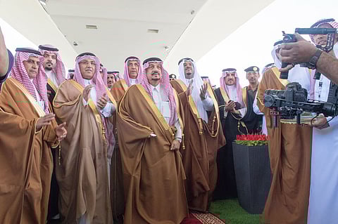 أمير الرياض بعد افتتاحه جسر التخصصي مع طريق مكة :سيُفتتح العديد قريباً