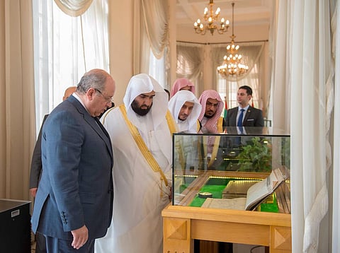 رئيس ديوان المظالم يزور مجلس وهيئة قضايا الدولة بمصر