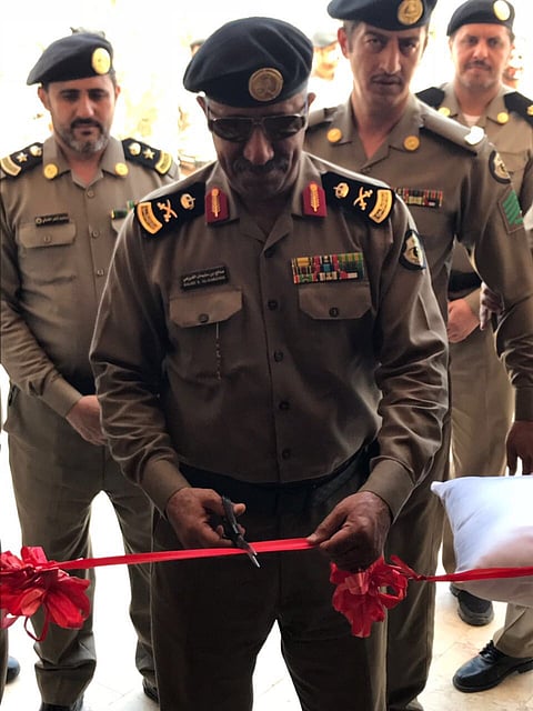 "القرزعي" يفتتح مبنى مخفر شرطة بني بشر