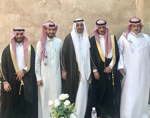 "الهويل" يحتفل بزواج "ريان" بمكة