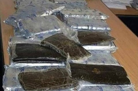 حرس الحدود يحبط تهريب 416 كجم من الحشيش ويطيح بـ34 متورطاً