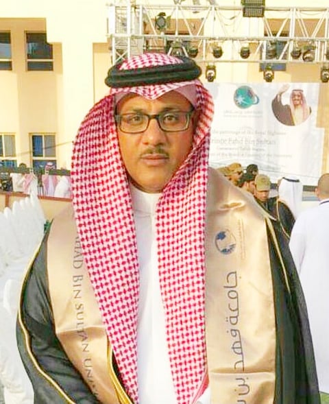 "الغضوري" يحصل على الماجستير في إدارة الأعمال