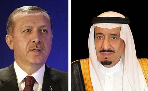 خادم الحرمين يتلقى اتصالاً هاتفيًّا من الرئيس التركي