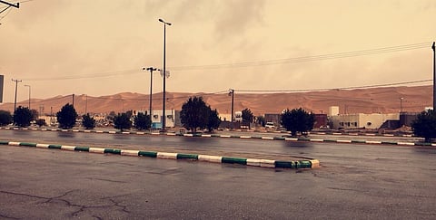 ميكونو يقترب.. أمطار متوسطة ورياح تشهدها الخرخير الآن