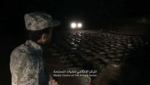 الجيش اليمني ينتزع 4000 لغم متنوع زرعها "الحوثي" في صعدة