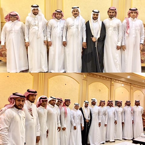 سعود العيسى عريسًا