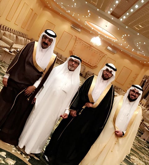 إبراهيم ورائد "آل دعجم" يحتفلان بزواجهما بخميس مشيط