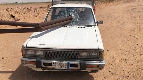 مصرع عامل آسيوي في حادث مروري مروع بوادي الدواسر