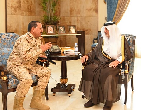 أمير مكة يستقبل مساعد وكيل الحرس بالقطاع الغربي