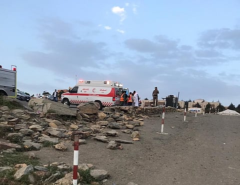 سقوط شاب في هوة سحيقة بمتنزه السودة أثناء محاولته الطيران