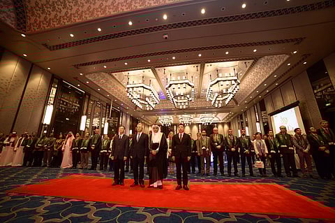 بالصور.. قنصلية المملكة في "قوانجو" تقيم حفل استقبال بمناسبة اليوم الوطني