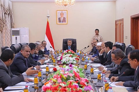 الحكومة اليمنية تدعو "المجلس الانتقالي الجنوبي" للتخلي عن أي تشكيلات عسكرية وأمنية