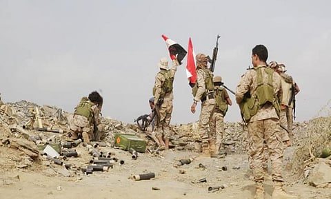 الجيش اليمني يفرض سيطرته على سلاسل جبلية في مديريتي باقم وكتاف بصعدة