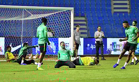 الأخضر السعودي يكمل جاهزيته لمواجهة نظيره اليمني .. غدًا الجمعة