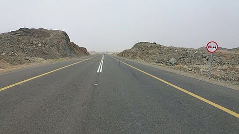 الإطاحة بسارق مركبة داخلها طفلة على طريق الرين - بيشة