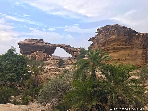 شاهد.. جبال القهر بـ"جازان".. تاريخ يحكي الأساطير وآثار ديناصورات