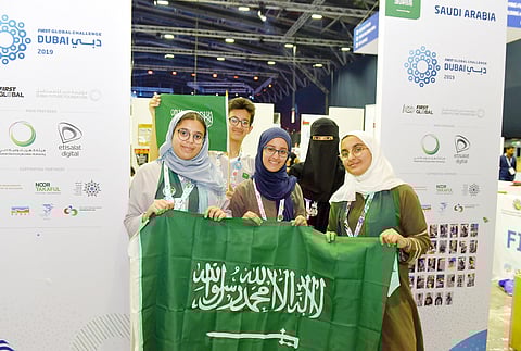 الفريق السعودي: المشاركة في بطولة العالم للروبوتات تجسّد طموحات المملكة للمستقبل