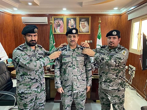 تقليد "العمري" رتبة "عقيد" بسجون نجران