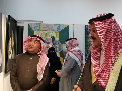 الرياض.. "فيصل بن محمد" يفتتح معرض "نغم ولون"