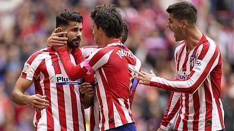 أتلتيكو مدريد يجري فحوص كورونا للاعبيه قبل استئناف التدريبات