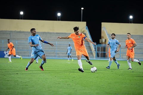 في طريق العودة لدوري الكبار.. الباطن يسقط الأنصار ويحافظ على الصدارة