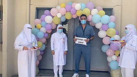 شفاء آخر مصاب بفيروس كورونا بمستشفى الصحة النفسية بالطائف