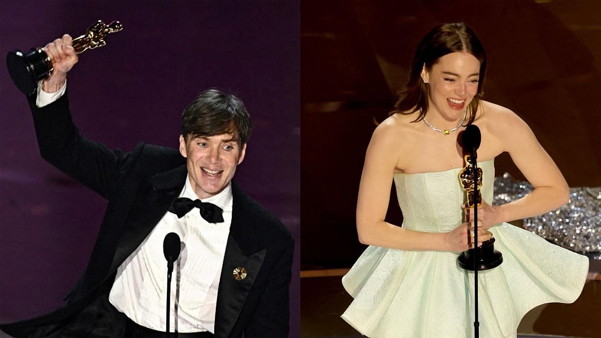 ഓസ്കര് പുരസ്കാരത്തില് തിളങ്ങി ക്രിസ്റ്റഫര് നോളന്റെ ഓപ്പണ്ഹൈമര്; കിലിയന് മര്ഫി നടന്, എമ്മ സ്റ്റോണ് നടി, ക്രിസ്റ്റഫര് നോളന് മികച്ച സംവിധായകന് ഓസ്കര് പുരസ്കാരത്തില് തിളങ്ങി ക്രിസ്റ്റഫര് നോളന്റെ ഓപ്പണ്ഹൈമര്; കിലിയന് മര്ഫി നടന്, എമ്മ സ്റ്റോണ് നടി, ക്രിസ്റ്റഫര് നോളന് മികച്ച സംവിധായകന്