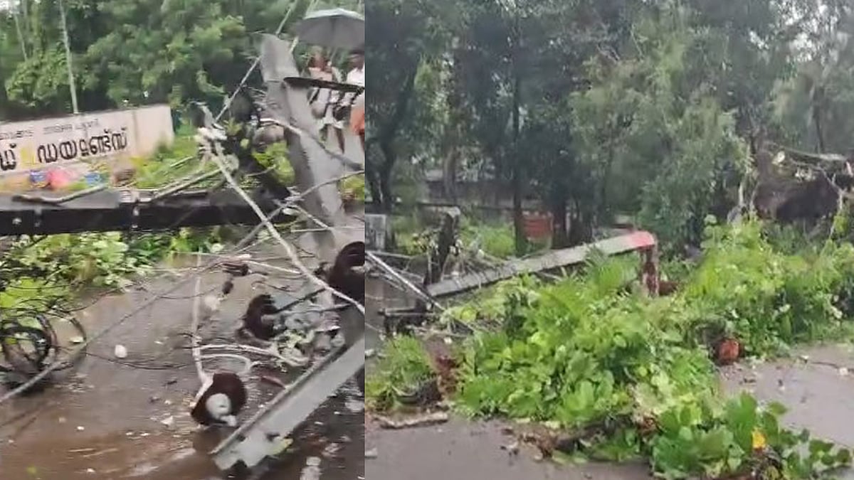 തീവ്രമഴയില് കെഎസ്ഇബിക്ക് ലക്ഷങ്ങളുടെ നഷ്ടം: ആയിരത്തിലേറെ പോസ്റ്റുകള് തകര്ന്നു തീവ്രമഴയില് കെഎസ്ഇബിക്ക് ലക്ഷങ്ങളുടെ നഷ്ടം: ആയിരത്തിലേറെ പോസ്റ്റുകള് തകര്ന്നു