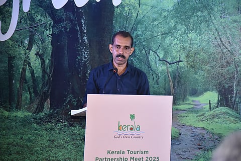 केरल पर्यटन विभाग के सूचना अधिकारी साजेश एन