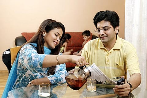 chunauti hai naye ghar mein 