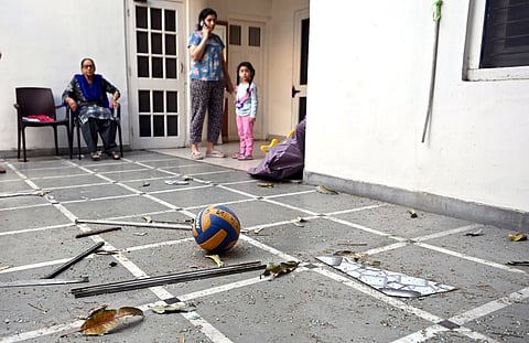 मनोरंजन कालिया के आवास की स्थिति