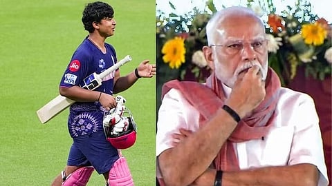 मोदी ने वैभव सूर्यवंशी की धमाकेदार पारी की सराहना की