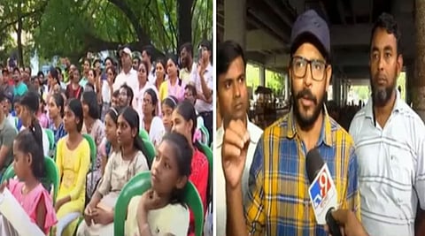 शिक्षकों का कहना, हम ही खून बहा रहे हैं, हम ही कराह रहे हैं, फिर भी किया जा रहा है मामला दर्ज