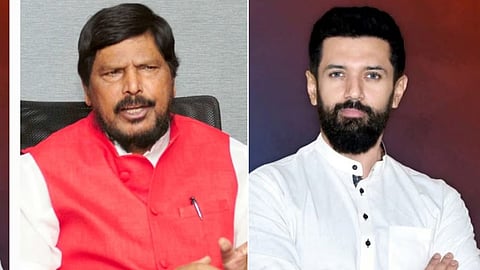 रामदास आठवले-चिराग पासवान