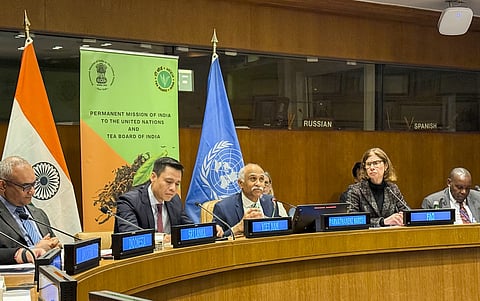 अंतरराष्ट्रीय चाय दिवस के अवसर पर भारत ने संयुक्त राष्ट्र में विशेष कार्यक्रम आयोजित किया