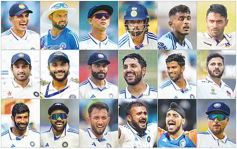 Indian test teem