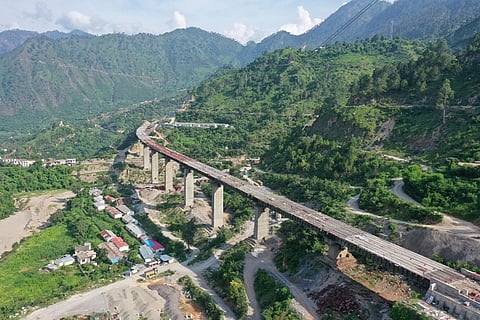 यू-एस-बी रेल लिंक परियोजना 28 साल बाद चालू हुई