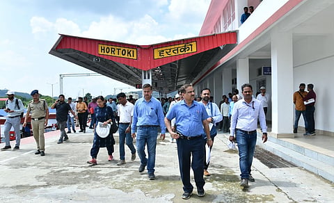मिजोरम की राजधानी आइजोल रेलवे नेटवर्क से जुड़ी