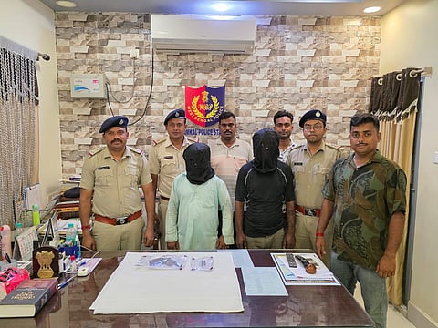 गिरफ्तार हथियार तस्कर 