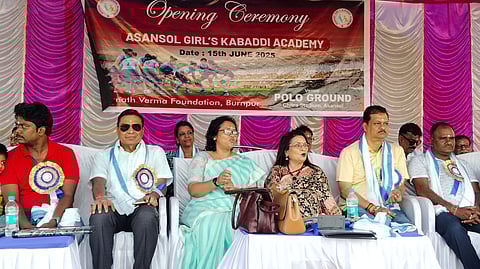 आसनसोल गर्ल्स कबड्डी अकादमी का हुआ शुभारंभ