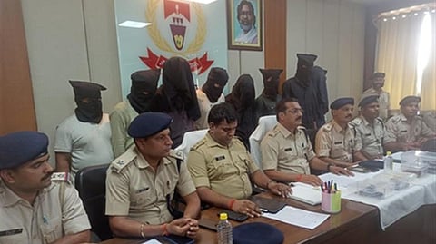 गिरोह के सदस्य गिरफ्तार
