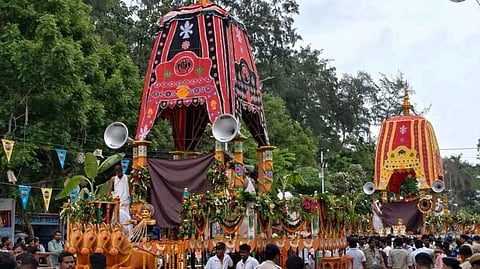 Ulta Rath ceremony at Digha 