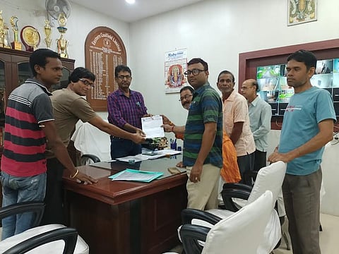 प्रबंधन ने दिया जयपुरिया कॉलोनी खाली करने का नोटिस, लोगों ने मांगी मोहलत  