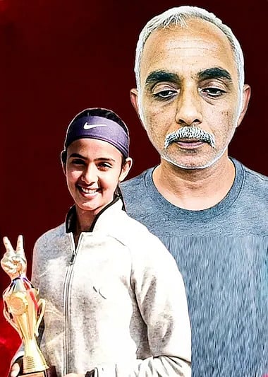 राधिका की अपनी अकादमी नहीं थी  