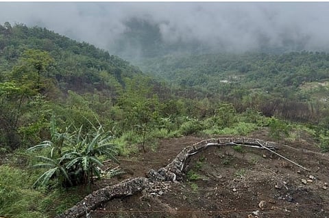 एनएच 29 की बदहाल स्थिति 